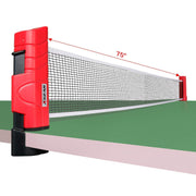 Portable Ping Pong Set Red