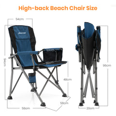 XGEAR Folding Camping Chair Portable Leisure Chair