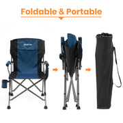 XGEAR Folding Camping Chair Portable Leisure Chair