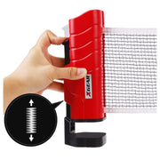 Portable Ping Pong Set Red